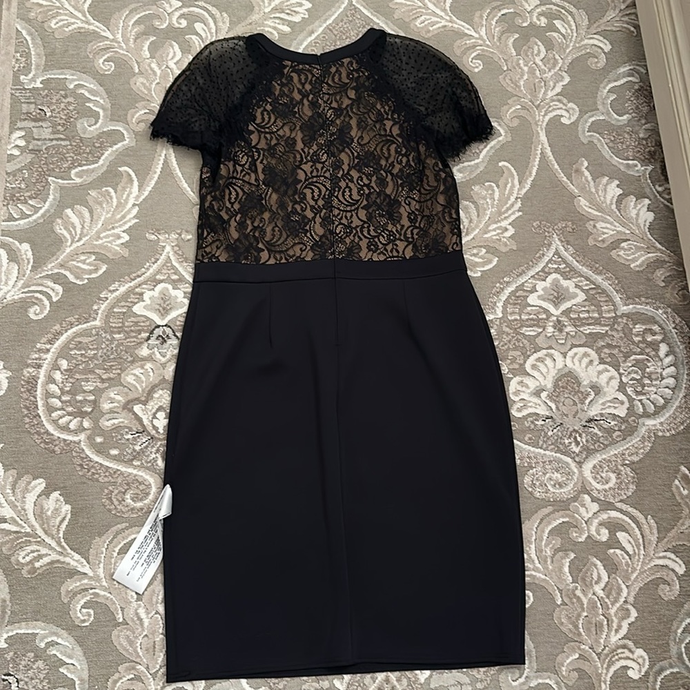 BNWT Tadashi Shoji Lace and Neoprene Dress